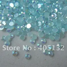 NRR08-L. Синий 20000 шт./пакет 2 мм светло-голубой AB Смола горный хрусталь ногтей стразами с Грани Акриловые горный хрусталь