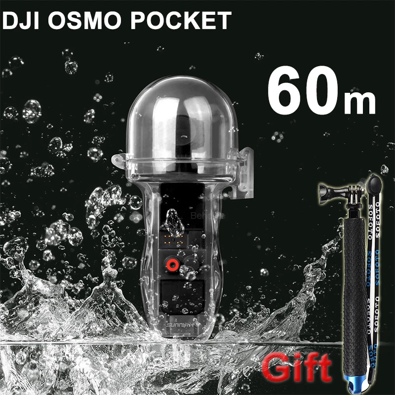 

DJI OSMO Pocket Case PC 60m Handheld Gimbal Diving House Waterproof Vlog Camera Protective Shell For DJI OSMO Pocket Accessorie