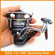 Новинка SsgTop quanlity спиннинговая Рыболовная катушка для ловли карпа, ледяная Рыболовная Снасть 5,5: 1 4,7: 1 Настоящее 13BB литье полюса Рок Колесо