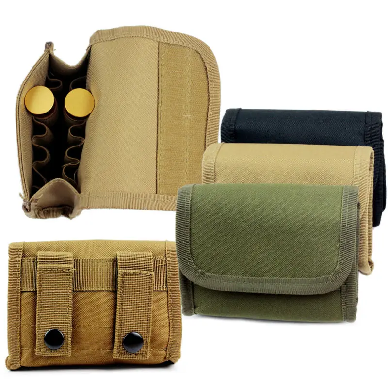 

Tactical 10 Round Shotgun Shotshell Reload Holder Molle Pouch For 12 Gauge/20G Magazine Pouch Ammo Round Cartridge Holder H43