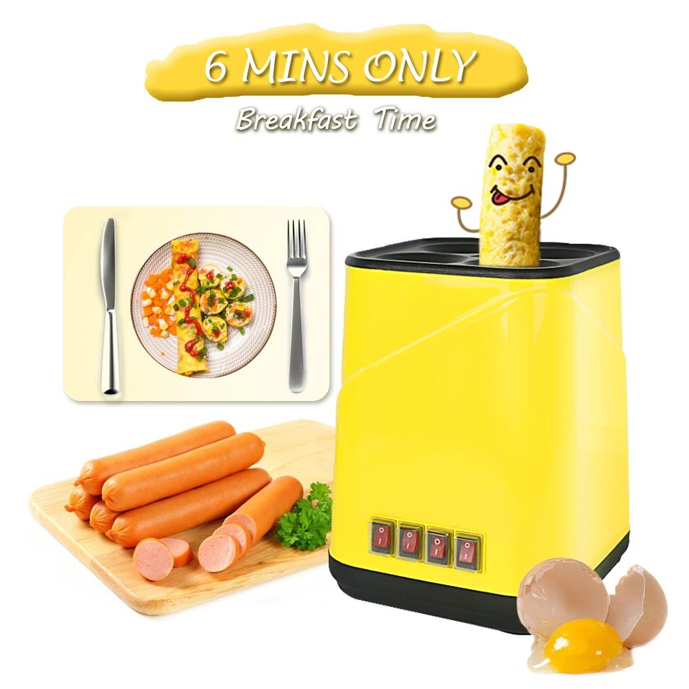 egg roll maker cooking Tool Egg Cup Omelette on 4 stick kitchen Machine