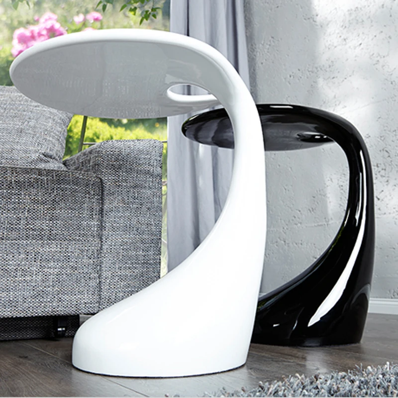 ABS Droplet Coffee Table Living Room Furniture End Table Modern Side Table