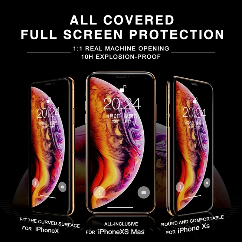 19D Защитное стекло для iPhone XS Max X XSMAX XR 6 S 6 S 7 8 plus, закаленное стекло для задней панели телефона, объектива камеры, Защитная пленка для экрана