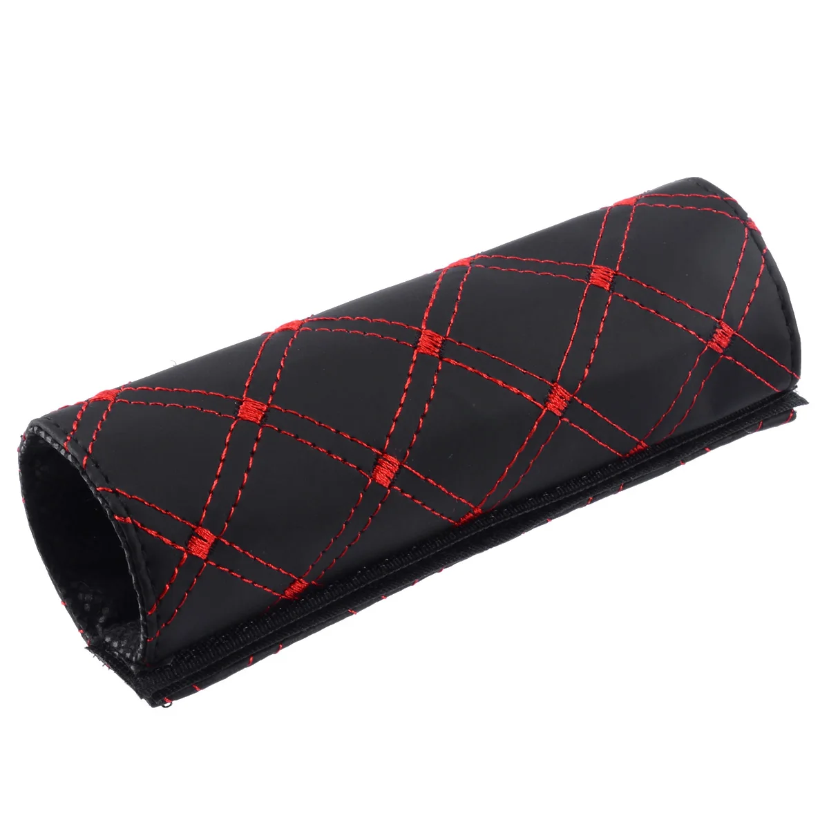 Universal 2Pcs/set Red Car Faux Leather Gear Shift Knob Car Hand Brake Cover Sleeves Hot Sales