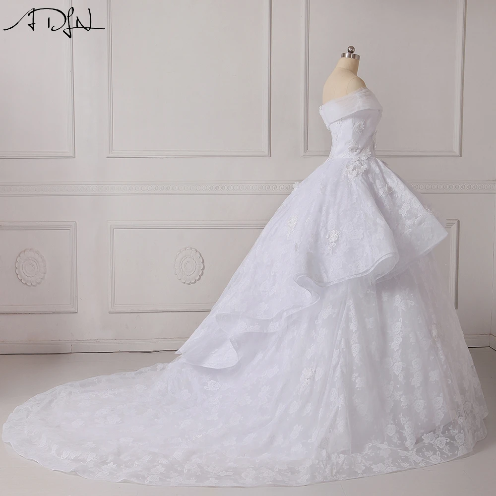 Turquoise Ball Wedding Dress