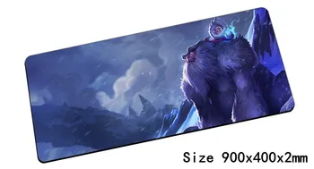 

Mass pattern Nunu mouse pad 900x400mm pad mouse lol notbook computer mousepad Yeti Rider gaming padmouse gamer laptop mouse mats