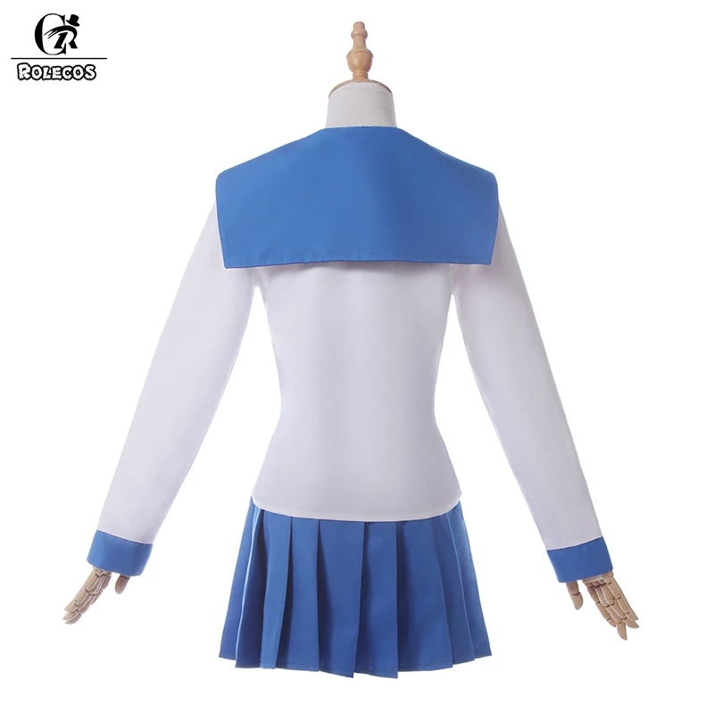 ROLECOS Pop Team Epic Cosplay Costumes for Women - Popuko & Pipimi School Uniform Girl Uniform image 3