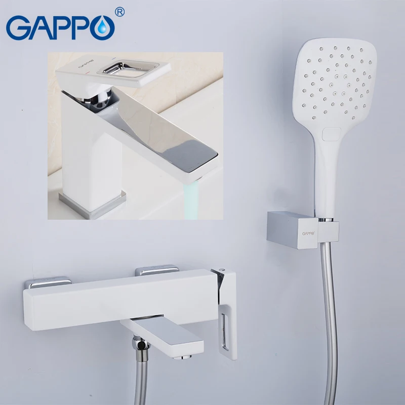 Смеситель для ванны GAPPO s дождевой Душ ванной комнаты настенный кран