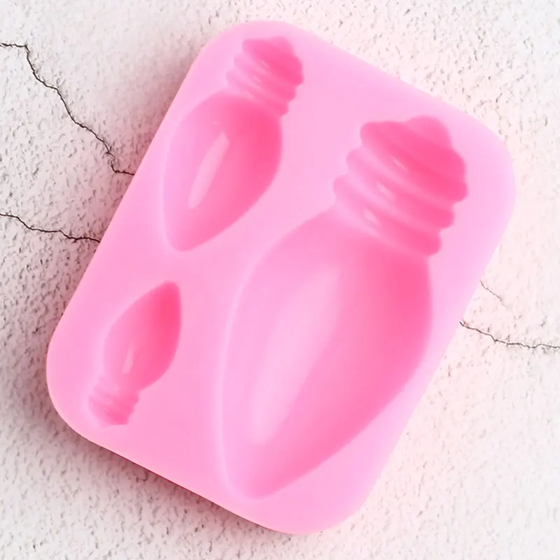 Лампочки инструменты для украшения Рождественского торта Мыло глина