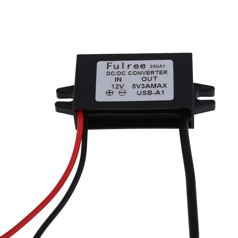 -- Auto DC to DC converter 12 volt 5 volt -- Dual USB converter adapter