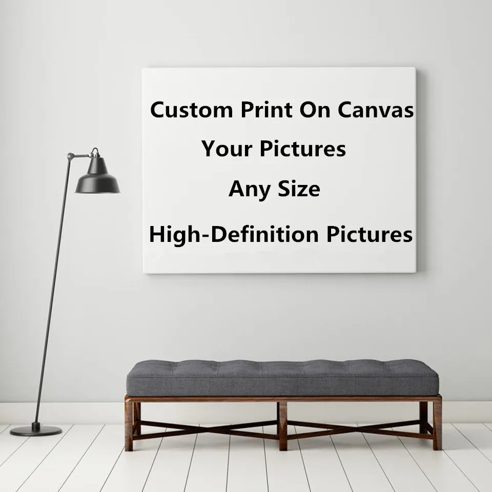 

Embelish Custom Printings Your Picture,Family,Friends Baby Photo,Favorite Image, Wedding Photos Poster Custom Print On Canvas