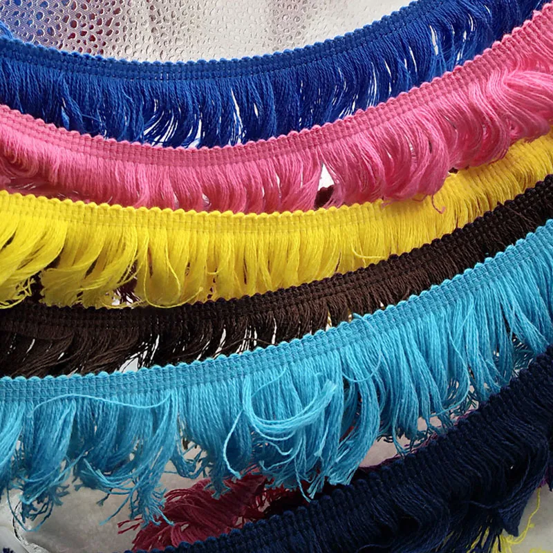Buy 25Meters Sewing Decoration Cotton Fringe Tassel