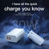Зарядное устройство Baseus с двумя USB-портами и поддержкой быстрой зарядки, 30 Вт ► Фото 2/6