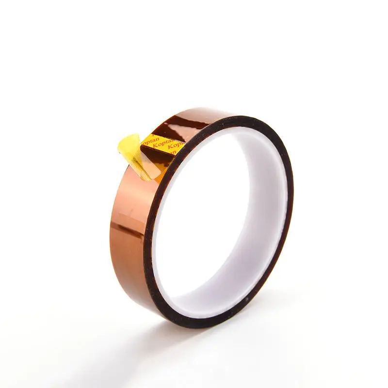 

20mm Polyimide Heat Resistant High Temperature Adhesive Tape 260'C Heat Resistant Kapton Polyimide Tape 30M