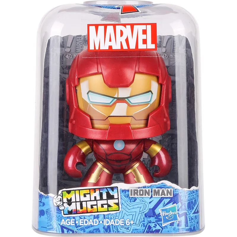 Hasbro Marvel Mighty Muggs сменная кукла Халк Капитан Америка танос Человек-паук фигурка детская игрушка подарок