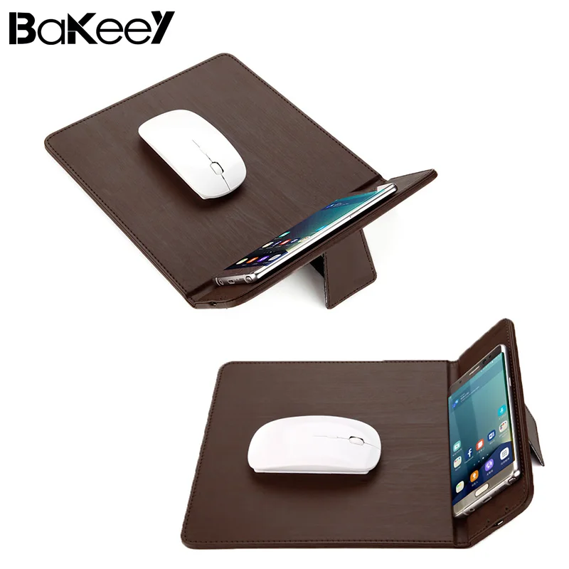 Bakeey Chargeable Qi Wireless Charger Mouse Pad Mat for iPhone X/8/8 Plus for Samsung G alaxy
