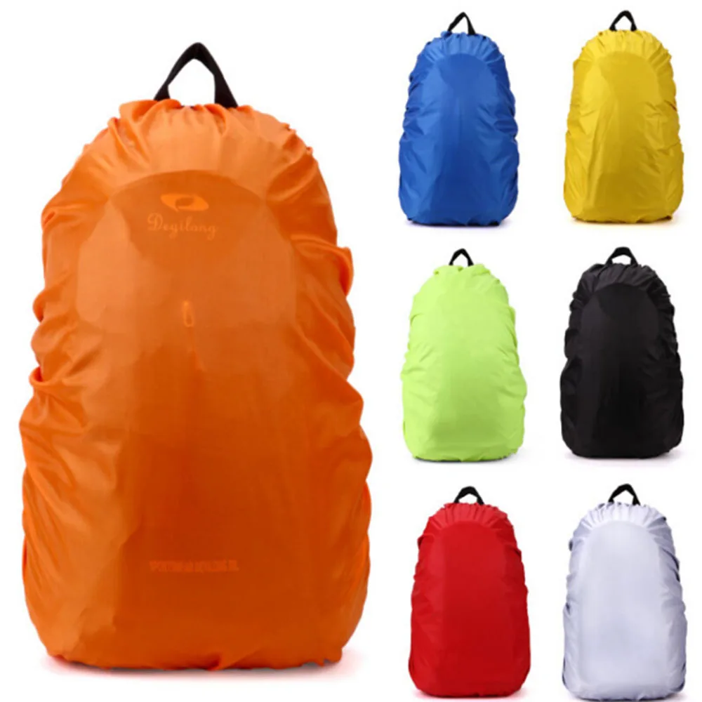 

Waterproof Backpack Rain Cover School Bag Protective Cover Mud Dust Rainproof Cover Travel Accessories 35L
