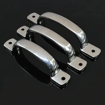 

Thickening 304 Stainless Steel Surface Mounted Handle Anti-theft Door Mechanical Equipment Industrial Small Door Handle