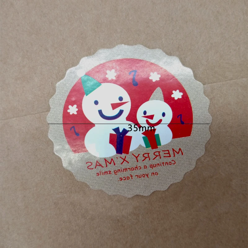 Boneco de Neve Etiqueta do Presente Música Lote Vedação Adesivo Cozimento Decoração Faça Você Mesmo Postado Feliz Natal Scrapbooking 450 Pçs - 13 High Quality Material escolar e de escritório