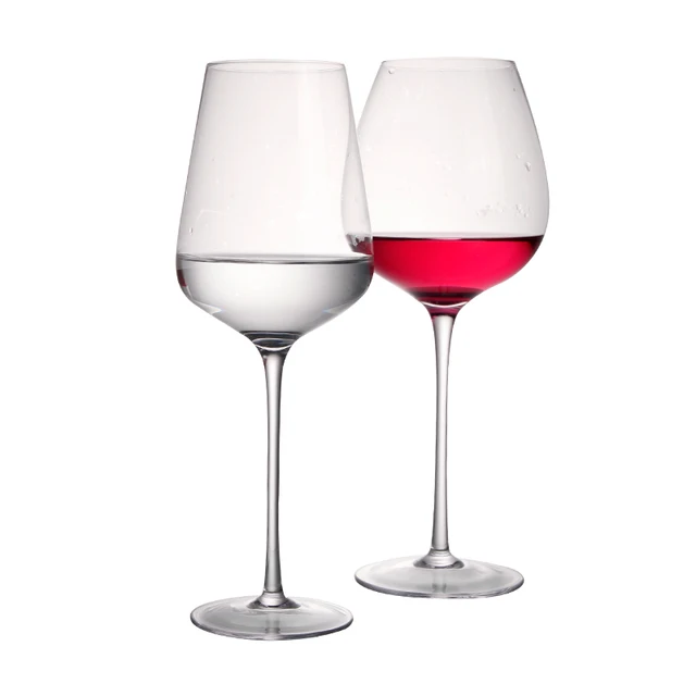 Special offer high quality lead free crystal manmade red wine glass