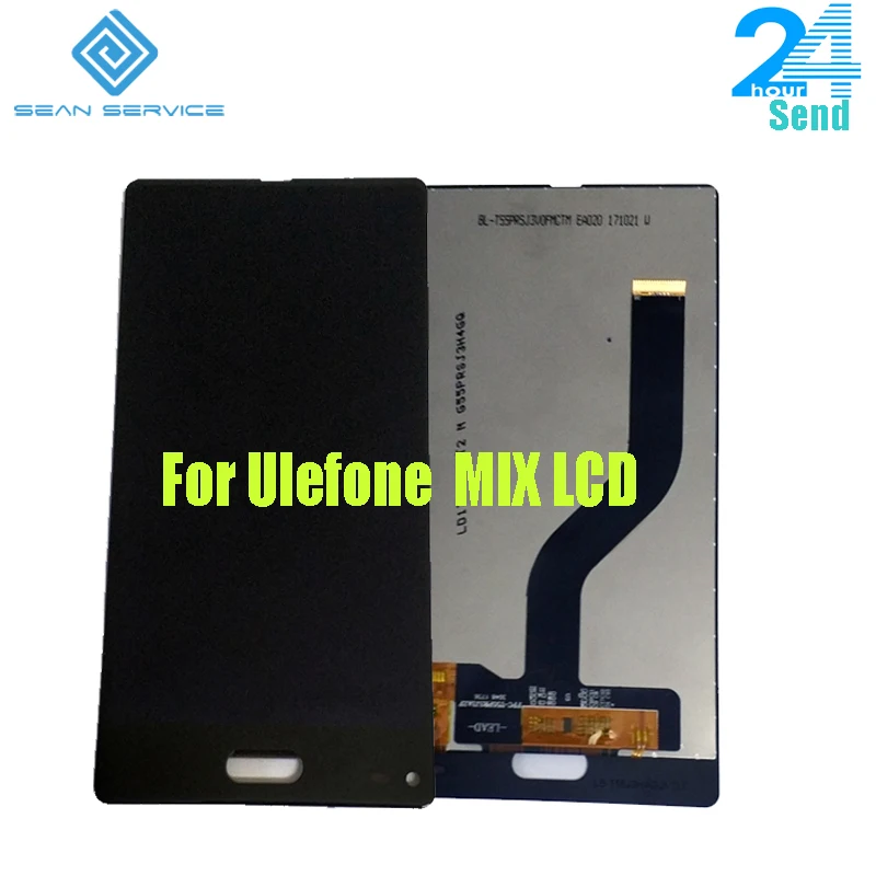 

100% Tested For Original Ulefone MIX LCD Display +Touch Screen Screen Digitizer Assembly Replacement For Ulefone MIX 5.5" Phone