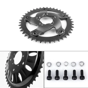 

For Bafang Ebike Electric Bicycle Motor Chain Wheel 42TT/44TT MM G320 Mid Drive Kit SPCC Chainwheel