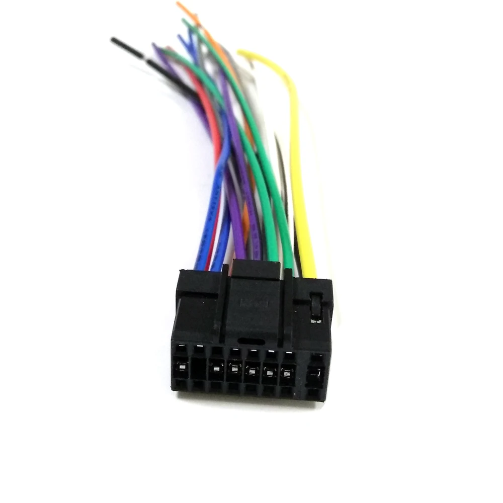 16PIN Wire Black Harness Plug Cable for Alpine (2)