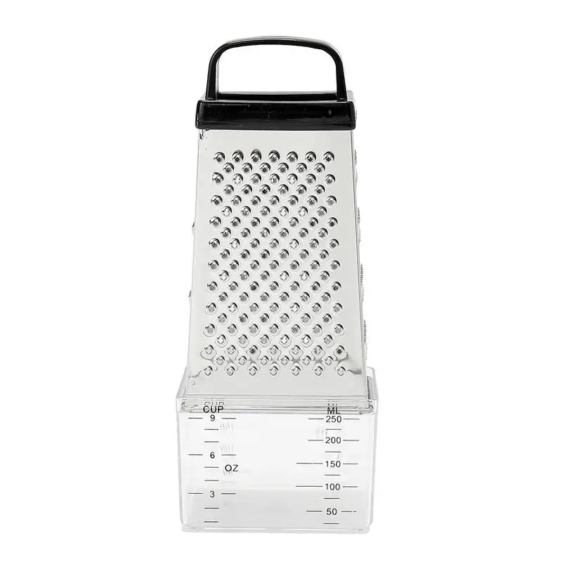 

Promotion! 4 Sided Blades Cheese Vegetables Grater Carrot Cucumber Slicer Cutter Box Container Kitchenware Stainless
