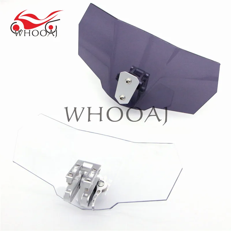 

Adjustable Lockable Universal Motorcycle Windshield Windscreen Wind Deflector for CB250 CB400 CB900 CB650F CBR650F CB500 CB1000