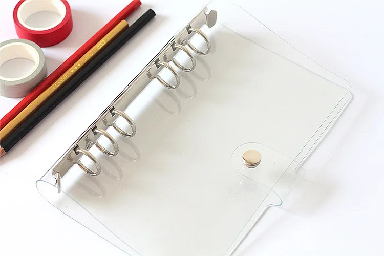 Paper & Party Supplies 1 File binder folder refill planner clear 15 x