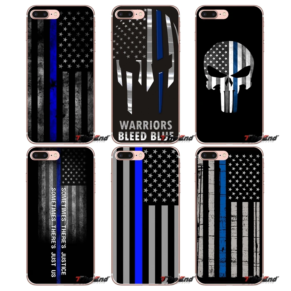 Для Samsung Galaxy S2 S3 S4 S5 MINI S6 S7 edge S8 S9 Plus Note 2 3 4 5 8 Coque Fundas тонкие чехлы с голубым флагом