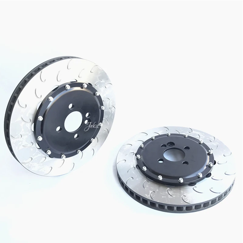 Jekit J hook brake disc with center hats 355*32mm for honda jazz/vw golf 6/peugeot-307 for JK9040 red brake calipers Jekit J hook brake disc with center hats 355*32mm for honda jazz/vw golf 6/peugeot-307 for JK9040 red brake calipers