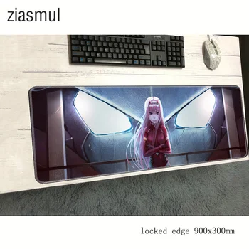 

darling in the franxx mousepad gamer 900x300x3mm gaming mouse pad large Christmas notebook pc laptop padmouse best ergonomic mat