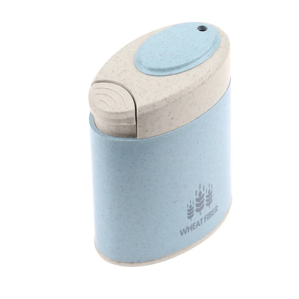 

Creative Automatic Toothpick Holder Container Wheat Straw Household Table Toothpick Storage Box Toothpick Dispenser