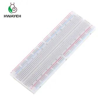 

Breadboard 830 Point Solderless PCB Bread Board MB-102 MB102 Test Develop DIY for arduino