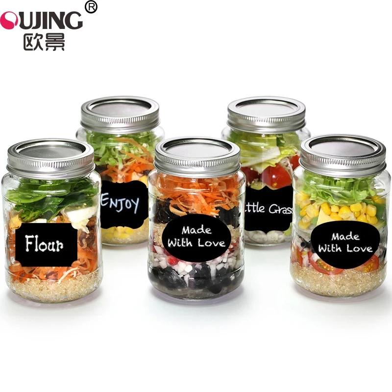 Flour Door window wall Sticker VINYL DECAL Self Adhesive Kitchen spices jar