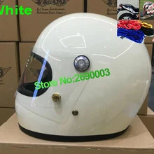 Envío Gratis naranja Fessional estilo Tokio motocicleta casco Chopper estilo Retro motocicleta casco clásico Feliz