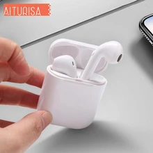 TWS Bluetooth 5,0 наушники стерео вкладыши настоящие Беспроводные наушники с зарядным устройством микрофон для Xiaomi всех смартфонов