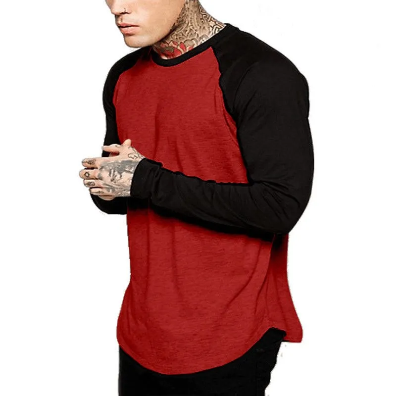 mens baseball shirts long sleeve