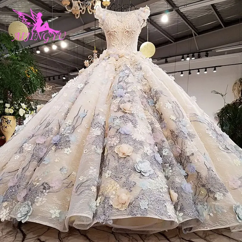

AIJINGYU Wedding Cap Frocks Two In One Dubai 2019 Vintage Style Free Shipping Long Sexy Dubai Muslim Gown Bridal Stores