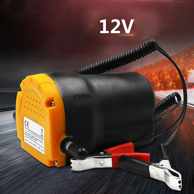 Pompe à Huile Électrique pour Voiture, 12V, 60W, Extracteur, Transfert,  Moteur, Aspiration, Tubes, pour Bateau, Moto - AliExpress