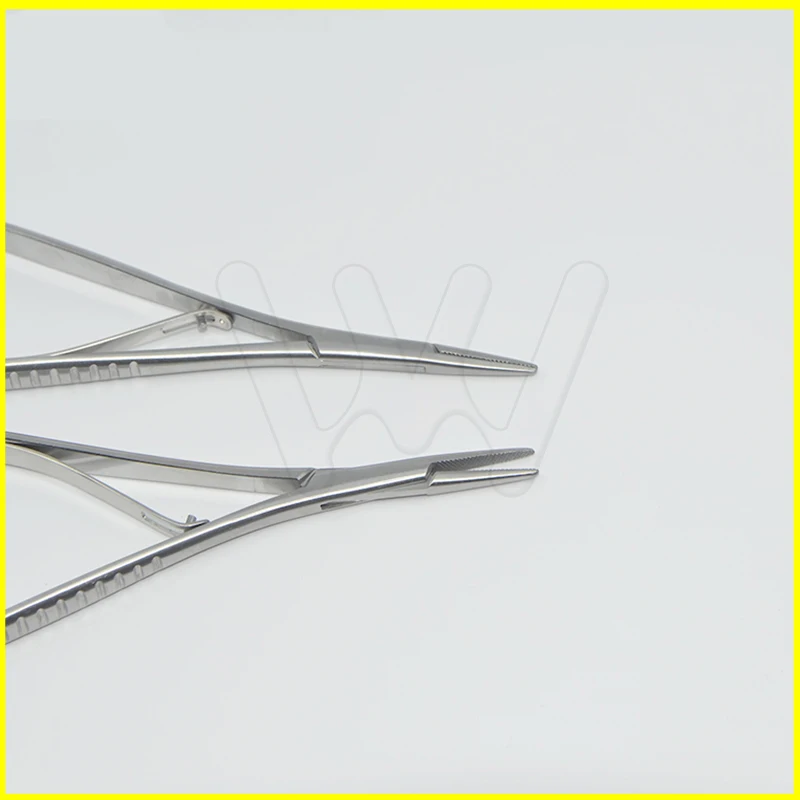 Dental Orthodontic Mathieu Needle Holder 14cm Extra Fine Beak Instrument Tool (1)