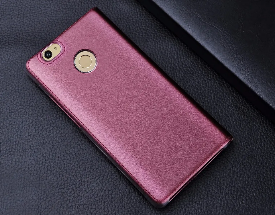 NKOBEE For Huawei Nova Case 5.0 inch Leather Flip Luxury Window Cover Huawei Nova Original Mibile Phone Bags (4)