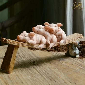 Cute Pig Toy Home Decor Collection {Handmade} 3