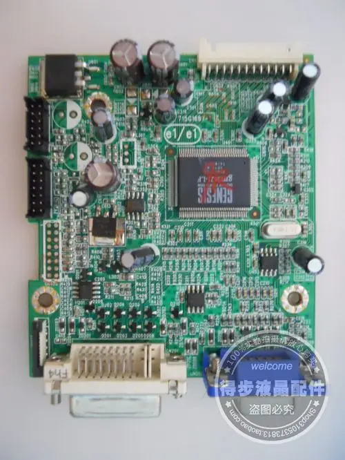

Free Shipping>Original 1907FP driver board 715G1667-1 logic board package good fineness very new test-Original 100% Tested Work
