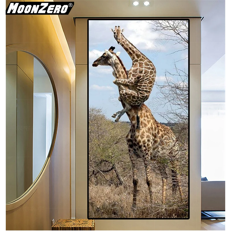 

5D DIY Diamond painting giraffe Square Mosaic Resin diamond Embroidery Crafts Home Decoration Mural Gift Full Diamond WYZ181103