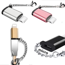 Micro USB для 8 контактного зарядного адаптера синхронизации lightning Pin