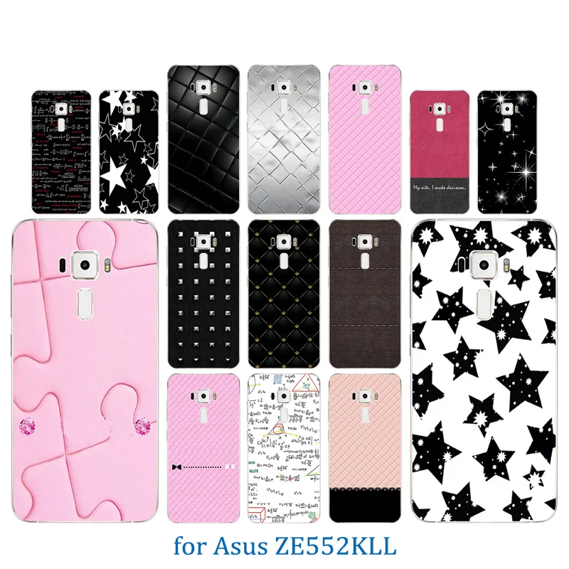Чехол для телефона с узором Asus Zenfone 3 ZE552KLL модная сумка ZE552KL цветная задняя крышка
