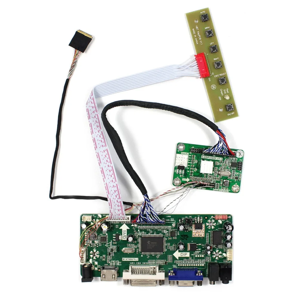 

HDMI VGA DVI Audio Controller Board For 17.3inch 1920X1080 N173HCE-E31 EDP LCD Screen