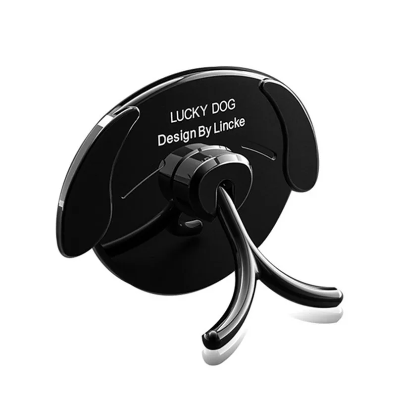 

Original Bakeey Finger Ring Holder Desktop Stand Lucky Dog 360 Degree Rotation for Samsung for Xiaomi Cell Phones
